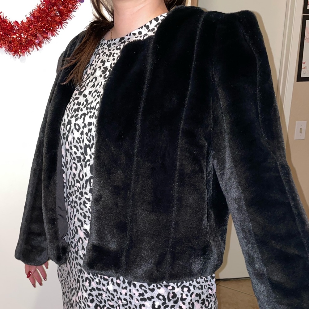 Michael Kors Faux Fur Jacket